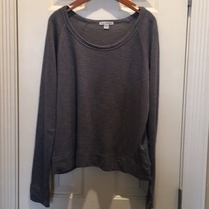 Oversized grey sweater by James Perse